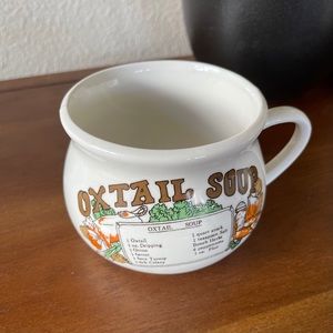 Vintage Soup Mug